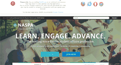 Desktop Screenshot of naspa.org