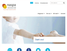 Tablet Screenshot of naspa.no