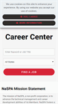 Mobile Screenshot of careers.naspa.com